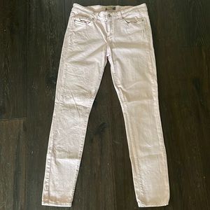 Paige denim light pink jeans